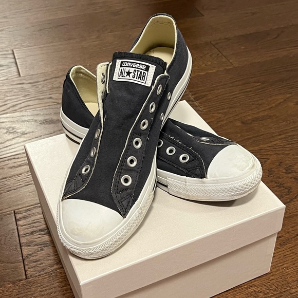 Converse Slip-On Shoes Navy US 7.5M - Picture 2 of 2